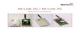Nt-Link 3G / Nt-Link 2G G - Manual de...I n t r o d u c c i ó n Los comunicadores Nt-Link 3G (3G/GPRS) y Nt-Link G (GPRS) son equipos de comunicación para sistemas de alarmas residenciales.
