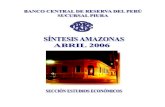 Amazonas - Anexos abril 2006 - Central Reserve Bank of Peru · ABR06/ MAR06 ABR06/ DIC05 ABR06/ ABR05 ÍNDICE GENERAL 100.00 1.48 2.08 2.95 1. Alimentos y Bebidas 58.86 2.58 3.42