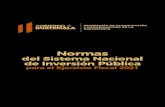 Normas del Sistema Nacional de Inversión Públicasnip.segeplan.gob.gt/sche$sinip/documentos/Normas_SNIP...2 352.12 S45420 Guatemala. Secretaría de Planicación y Programación de