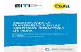 Iniciativa Para La Transparencia En Las Industrias Extractivas En …eitipiura.regionpiura.gob.pe/documentos/tripticoeiti.pdf · 2020. 9. 14. · wblern0 regional piura iniciativa