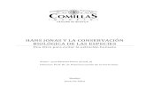 HANS JONAS Y LA CONSERVACIÓN BIOLÓGICA DE LAS ESPECIES · 2016. 6. 14. · 2 Ver. H. JONAS, El Principio de Responsabilidad: ensayo de una ética para la civilización tecnológica.