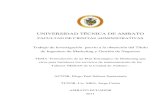 UNIVERSIDAD TÉCNICA DE AMBATOrepositorio.uta.edu.ec/bitstream/123456789/1300/1/343 Ing... · 2012. 3. 7. · ii Lic. MBA. Jorge Cerón CERTIFICA: Que el presente trabajo ha sido