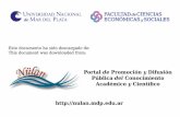 Universidad de Huelva - MDPnulan.mdp.edu.ar/1649/1/anchorena_so_2012.pdf · 2004). Por otra parte, es de esperar que la elasticidad difiera por sector de actividad tanto en su magnitud