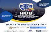 Barranquilla Colombiariacevents.org/HUB/colombia/Boletin-Informativo-HUB... · 2019. 9. 6. · La OEA enviará a los participantes seleccionados en el programa los formatos que deberán