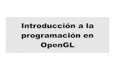 Introducción a la programación en OpenGL...Microsoft lanza Direct3D, que se convertirá en el principal competidor de OpenGL 1996 Se hace pública la especificación de OpenGL 1997