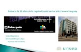Balance de 10 años de la regulación del sector eléctrico ... · Balance de 10 años de la regulación del sector eléctrico en Uruguay Unidad Reguladora ... Dec 229 Cargos y paramétrica