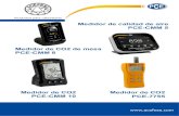 Productos para Laboratorio€¦ · PCE-CMM 10 . PCE-CMM 10 . El medidor de CO2, es un dispositivo multifuncional para medir la calidad del aire. Este medidor de CO2 mide simultáneamente
