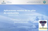 Aplicaciones navales de las pilas de combustible. Navales/GENERAL... · 2018. 2. 26. · Pilas de combustible de baja temperatura en aplicaciones navales y aeronáuticas: proyecto