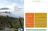 PowerPoint Presentation · 2020. 6. 15. · Junio 2020 - Volumen 15 Boletín Agroclimático y Perspectiva Información importante ... 1850, en la ciudad de Santiago, primero en el