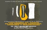 IV Seminario Internacional Políticas de la Memoria ...conti.derhuman.jus.gov.ar/_pdf/seminario4-11/... · “La posición de la mujer en los conflictos contemporáneos.” 19:00