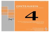 Nº - Onteaiken · 2020. 10. 15. · - Publicación del Libro “Mapeando Interiores” El pasado 24 de mayo, en el marco de las Jornadas Preparatorias para el congreso del ALAS (jornadas