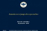 Portal Web oficial del Poder Judicial del Estado de Nuevo …PJENL 2015 Poder Judicial del Estado de Nuevo León | Consejo de la Judicatura | Estadística Judicial 11 Asuntos en juzgados