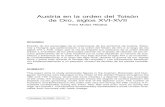 Austria en la orden del Toisón de Oro, siglos XVI-XVIIculturahistorica.org/.../05/molas_austria_toison_oro.pdf · 2020. 5. 29. · mia y Hungría que pertenecieron a la orden del