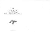 XX CONGRESO NACIONAL DE ARQUEOLOGIAXX CONGRESO NACIONAL DE ARQUEOLOGIA ZARAGOZA, 1991 ¡ J f l f I 1 ! 1 1 1 EXCAVACIONES EN EL CONJUNTO MEGALITICO DE LA .-PEÑA OVIEDO (CAMALEÑO,