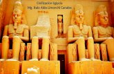 Civilización Egipcia Mg. Italo Aldo Limonchi Canales · 2019. 9. 9. · al dios Atón e instaló la capital en Tell el-Amarna. - Baja Época (1100-30 a. C.) En este periodo se produjo