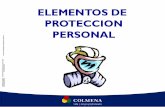 ELEMENTOS DE PROTECCION PERSONAL - Colmena Seguros...Utilizadas para limpieza de piezas de fundición en labores de torneado, descantillado, tallado de madera, piedra y mármol. MONOGAFA