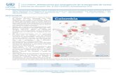 COLOMBIA: Afectaciones por emergencias de la temporada …...En los diferentes departamentos afectados por emergencias de la temporada de lluvias en Colombia y huracanes en El Caribe,