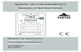 MANUAL DE FUNCIONAMIENTO INSTRUCTIONS MANUAL mgl-euman.com/iberia/wp-content/uploads/2017/08/Manual-KPS-MA · PDF file MANUAL DE FUNCIONAMIENTO INSTRUCTIONS MANUAL MANUEL D’INSTRUCTIONS