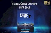 RENDICIÓN DE CUENTAS DIAF 2019 · 2020. 8. 31. · de la Dirección de Industria Aeronáutica de la Fuerza Aérea Ecuatoriana, el Director Ejecutivo de la DIAF, ... inscrita en Registro