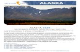 ALASKA 2020 - Tarannà Trekking · 2020. 2. 24. · Alaska, desde sus densos bosques de abedules en el Valle del río Susitna (río arenoso) en el Sur, pasando por la extensa tundra