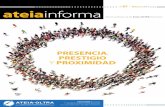 PRESENCIA PRESTIGIO y PROXIMIDAD Revista bimensual de Ateia-OLTRA Barcelona nآ؛ 97 I febrero 2015 Ateia-OLTRA