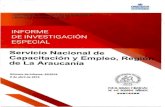 Servicio Nacional detransparencia_2010.sence.cl/docs/Informe_Investigacion... · 2018. 6. 25. · CONTRALORIA.GENERAL DE LA REPÚBLICA CONTRALORÍA REGrONAL DE LA ARAUCANIA UNIDAD