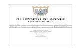 SLUŽBENI GLASNIKopcina-kljuc.ba/wp-content/uploads/2019/07/Gl.-8.-1.pdf · 2019. 7. 8. · Na osnovu člana 1.Zakona o komunalnim taksama (Službeni list SR Bosne i Hercegovine",