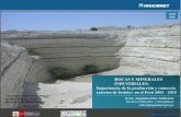 Rocas y Minerales industriales - INGEMMET · 2019. 4. 30. · Exportación peruana de rocas y minerales industriales 393 840 712 FOB US$, año 2015 IMPORTACIONES DE ROCAS Y MINERALES