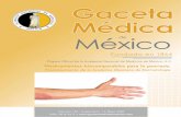 Médica © Permanyer 2020 - Gaceta Médica de México · 2020. 5. 18. · Órgano O˜cial de la Academia Nacional de Medicina de México, A.C. FUNDADA EN 1864 Gaceta Médica de México