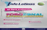 Publicación Semestral del Foro Zonal Latinoamericano de ......VOLUMEN #18 nfo Latinas InfoLatinas Nº 18, Enero - Junio 2016. Publicación Semestral del Foro Zonal Latinoamericano