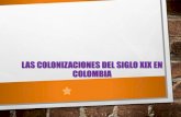 LAS COLONIZACIONES DEL SIGLO XIX EN COLOMBIA...LA SOCIEDAD EN EL SIGLO XIX EN LOS COMIENZOS DE NUESTRA VIDA REPUBLICANA, LA MAYOR PARTE DE LA POBLACIÓN VIVÍA EN LA REGIÓN ANDINA