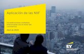 Aplicación de las NIIF · 2020. 4. 27. · 2. Negocio en marcha Page 4 27 April 2020 Aplicación de las NIIF •La NIC 1, Presentación de estados financieros requiere que, al preparar