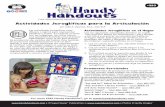 Handy Handoutshandyhandouts.com/pdf/353_RebusSPANISH.pdf · 2020. 12. 15. · 3. Si su niño/a es lector, permita que él/ella le lea el cuento a usted. Recuerde, solamente las palabras