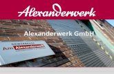 Alexanderwerk GmbH · 2020. 3. 3. · El espacio de transición al final del tornillo de alimentación donde el producto aún no ha sido agarrado por los rodillos. Nip Region / Región