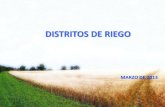 DISTRITOS DE RIEGO - Consejo Mexicano para el ......2018/09/14  · PLAN DE RIEGO 2012-2013 Ciclo/Cultivo Superficie (ha) Num. Láminas (cm) Volumen (miles m3) Sembrada Regada Ha-Riego