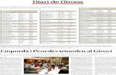 Revista de Prensa - GiroviVINS DE TOTES LES D.C. CATALANES Gairebé 200 professionals i aficionats formenpart deljuratdel concurs Girovi, que enguanyha comptat amb la participació