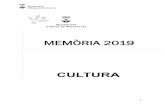 MEMÒRIA 2019 - Ajuntament d'Olesa · 08640 Olesa de Montserrat Tel. 93 778 00 50 – Ext. 3120 – 3121 - 3122 cultura@olesademontserrat.cat . 11 3. 12 . 13 4. Activitats realitzades