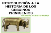 INTRODUCCIÓN A LA HISTORIA DE LOS CEBUINOS PRIMIGENIOS · 2020. 5. 19. · los brasileros al ganado que iba llegando a sus puertos y le decían Guzerá que es la pronunciación correcta