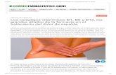Los complejos vitamínicos B1, B6 y B12, los grandes ... · 5/4/2017 Los complejos vitamínicos B1 B6 B12 los gran aliados de la farmacia en el tratamiento del dolor de espalda ...