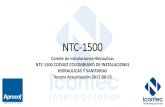 NTC-1500serviciudad.gov.co/docweb/normograma/Tecnica/NTC-1500 2.pdf · 2019. 9. 18. · •5. APARATOS, GRIFERIAS Y ACCESORIOS. ... ubicación, operación y mantenimiento o uso de