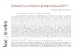 TLN Investigacion Romero Represión y muerte en la provincia de …todoslosnombres.org/sites/default/files/investigacion97... · 2021. 1. 7. · Francisco, “Apuntes para la historia