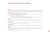 Condiciones generales del catálogo - Grupo Navarra · 2020. 10. 13. · Condiciones generales del catálogo PEDIDOS Ponemos a su alcance diferentes maneras de formalizar un pedido: