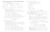 Formulario de Prec´alculo.mazoaguirre.com/descargas/DMA19/formulario calculo.pdf · Formulario de Prec´alculo. 1. Los Nu´meros. 1. Leyes de los exponentes y radicales. a) aman