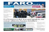 El Faro de Ceuta - 34-EDITORIAL CON VÍDEO · 2020. 4. 30. · Operacin Balmis con el RAMIX-30, la parte ms personal de los militares td rtrr rt FaroTV, en vty especial con los r