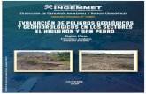 Evaluación de peligros geológicos y geohidrológicos en los ......C) Informe A6787: “Peligros geológicos y geo-hidrológicos detonados por el Niño Costero 2017 en la región