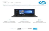 HP Laptop 14-cm0132la...No todos los recursos están disponibles en todas las edicio nes o versiones de Windows. Los sistemas pueden requerir actualización y/o la compra por separado