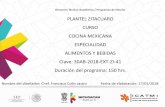 PLANTEL ZITACUARO CURSO COCINA MEXICANA … · 2020. 9. 7. · SUB-MÓDULO DE APRENDIZAJE: Cocina Virreinal DURACIÓN 50 hrs OBJETIVO DEL SUB-MODULO: El capacitando al finalizar la