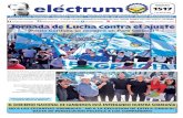 eléctrum - Sindicato De Luz Y Fuerza de Córdoba · 2019. 4. 5. · 2 ELECTRUM 1517 Sindicato de Luz y Fuerza de Córdoba, 5 de abril de 2019 SECRETARÍA GENERAL - DD-HH Primer Encuentro