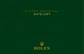 OYSTER PERPETUAL DATEJUST - Rolex · 2020. 9. 30. · Cuerda manual (posición 1) La corona está desenroscada. Para dar cuerda manual al reloj, girar la corona en el sentido de las
