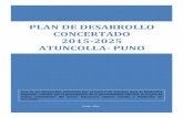 PLAN DE DESARROLLO CONCERTADO 2015-2025 ...ceder.org.pe/prueba/wp-content/uploads/2019/06/PDC...2016/12/13  · Niveles de planificación 1.1.5 Plan de desarrollo concertado Es un